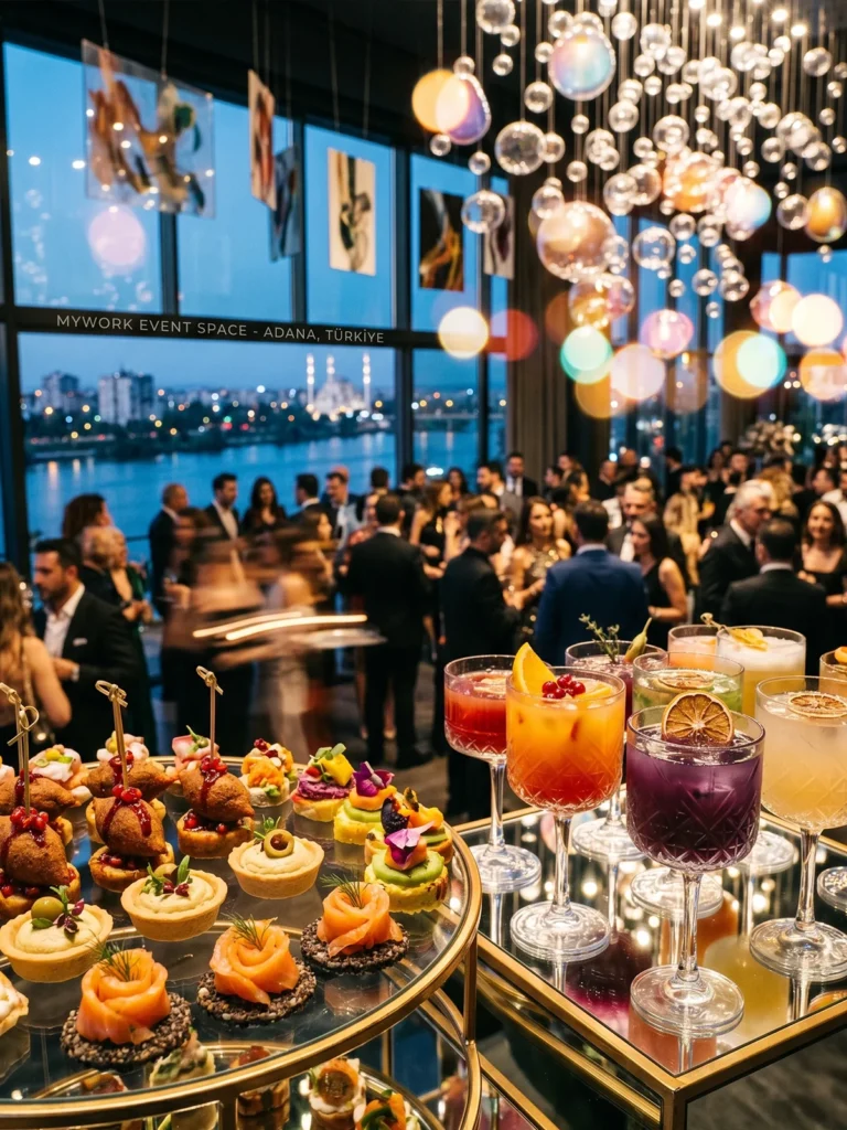 Kokteyl & Lansman Catering Menüsü – MyWork Events Adana