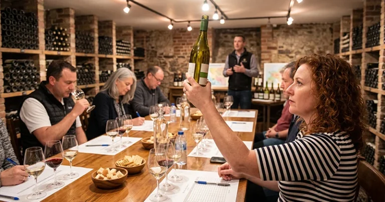 Kurumsal şarap tadım atölyesinde sommelier eşliğinde seçkin şarap eğitimi