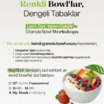 Renkli Bowl’lar Dengeli Tabaklar